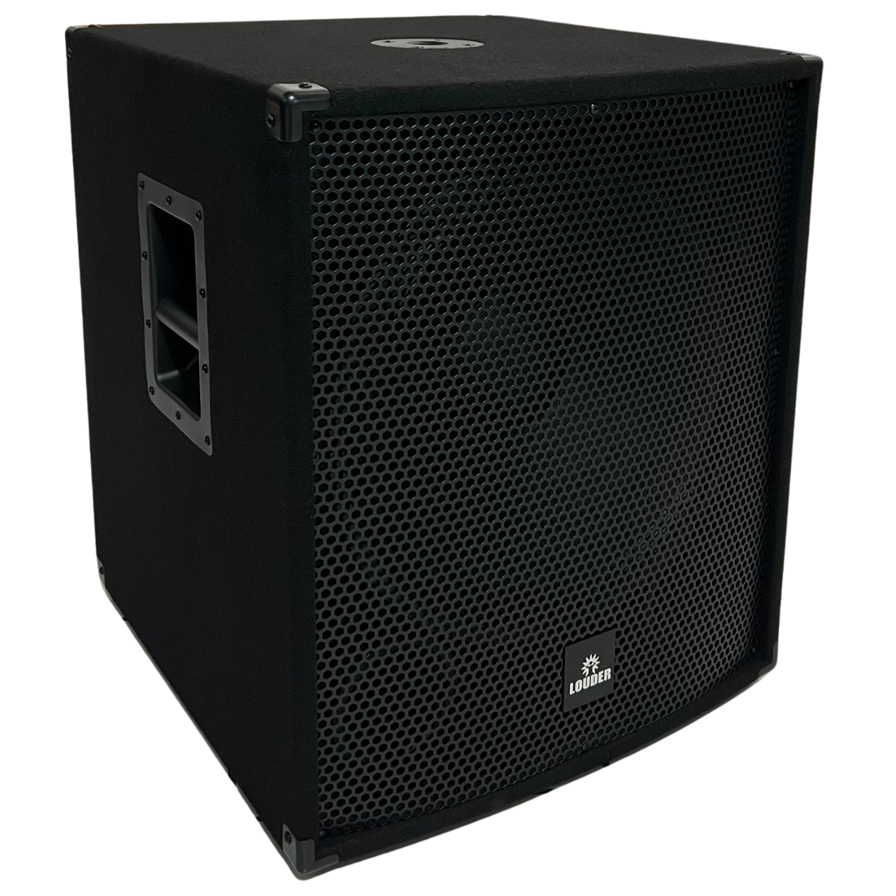 BAJOSUB Subwoofer bi amplificado con salida para pasivo, alta potencia