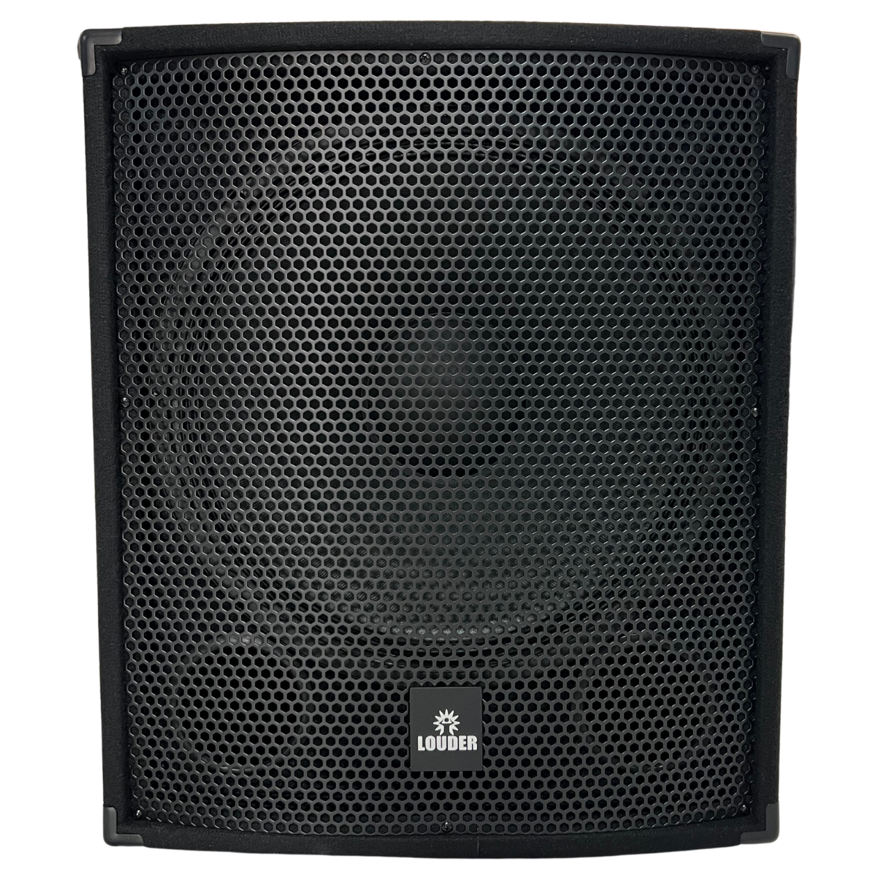 BAJOSUB Subwoofer bi amplificado con salida para pasivo, alta potencia
