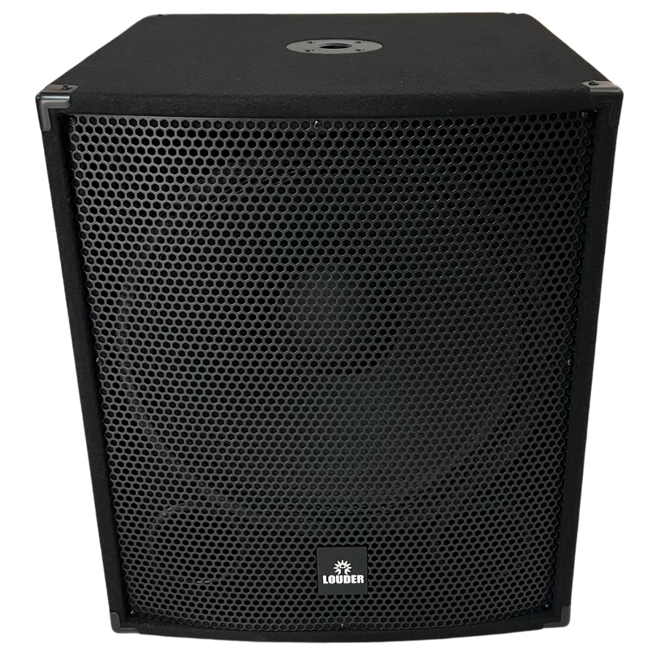 BAJOSUB Subwoofer bi amplificado con salida para pasivo, alta potencia