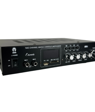LM270100DIS Amplificador ambiental/perifoneo 70v 100v BT/USB/SD/FM