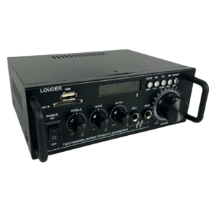 LMIX2NEGRO Amplificador ambiental/perifoneo BT/ST/USB/SD/FM