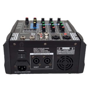 LOUDA4AMP Mezcladora Interface de audio USB/BT/PC Amplificada