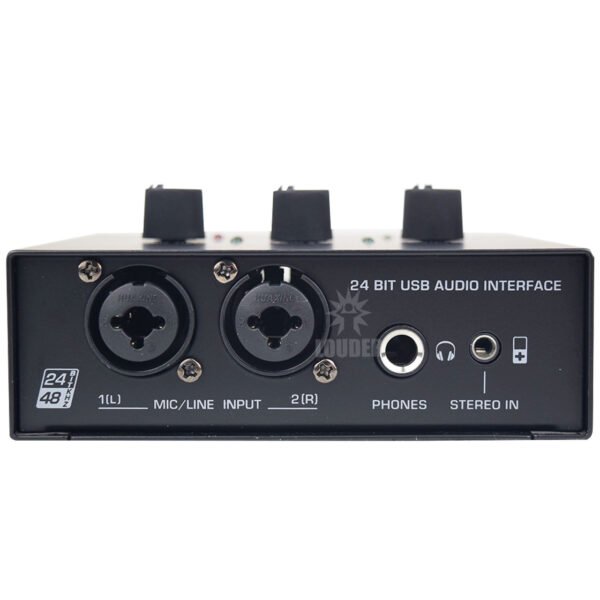 A102 Interfaz de Audio Portátil Para Grabación Instrumento USB