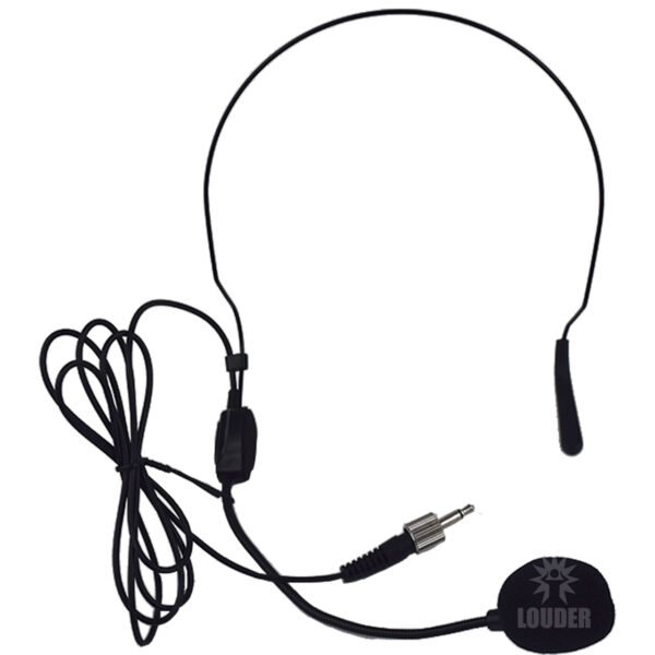 KADISOCASE Set Micrófonos Inalámbricos Solapa Diadema Cable y Estuche