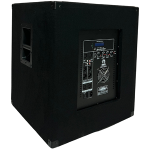 BAJOS2S Subwoofer Amplificado 18 pulgadas, salida medios
