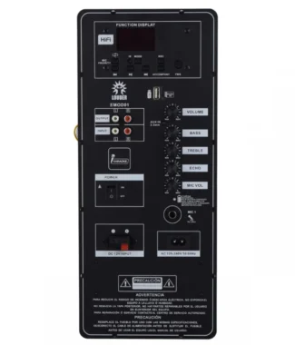 EMOD01 Modulo Amplificado Regarcable bluetooth USB/SD
