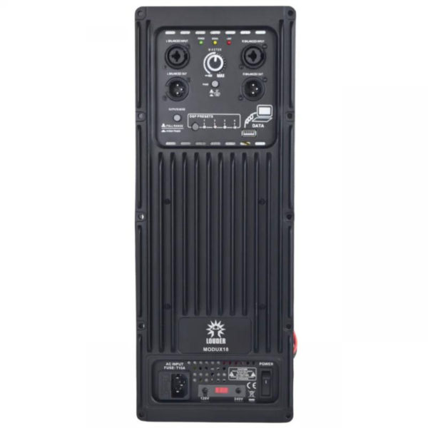MODUX18 Módulo amplificador alta potencia para bajos DSP LOUDER
