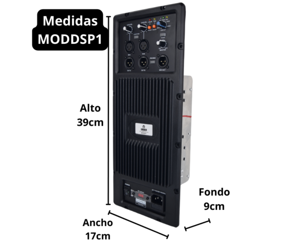 MODDSP1 Módulo amplificador de bajos alta potencia DSP LOUDER