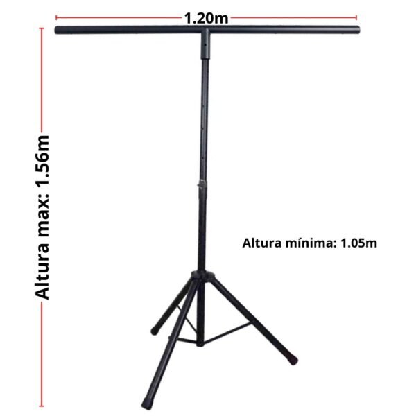 TBAG Stand para luces tipo T con bolsa 1.54m