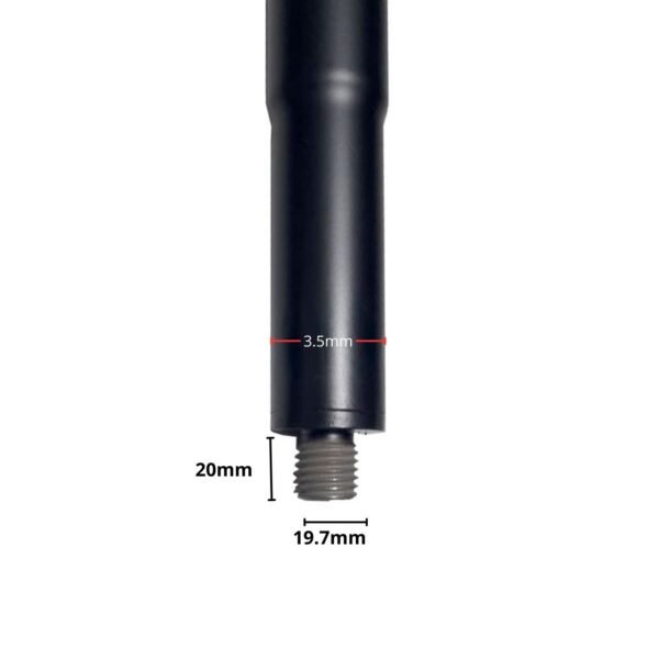 RPOLE Tubo para subwoofer con rosca M20