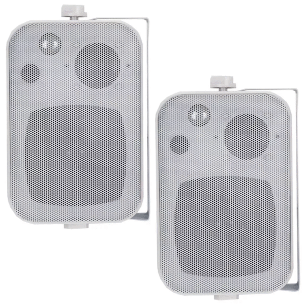 W4PBLANCO Par de bafles ambientales 4" exterior/interior