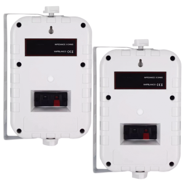 W4PBLANCO Par de bafles ambientales 4" exterior/interior