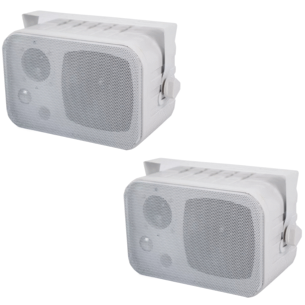 W4PBLANCO Par de bafles ambientales 4" exterior/interior