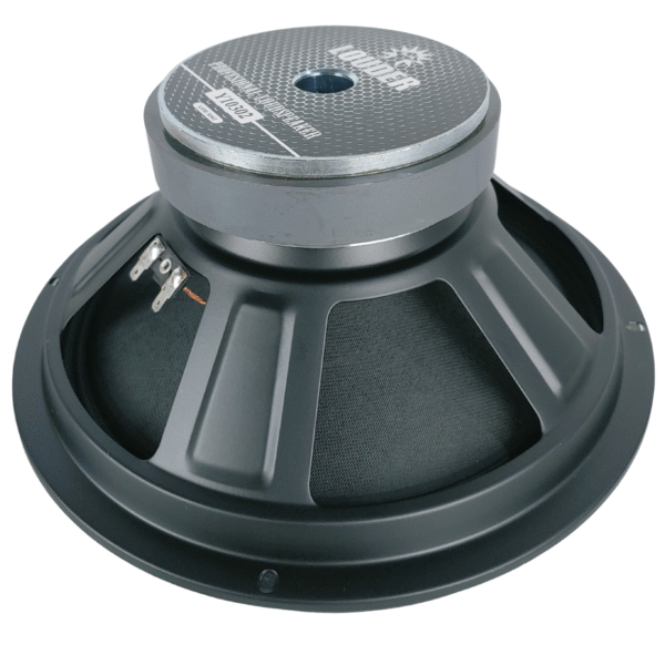 Y10302 BOCINA 10 PULGADAS CONO COLOR PLATA