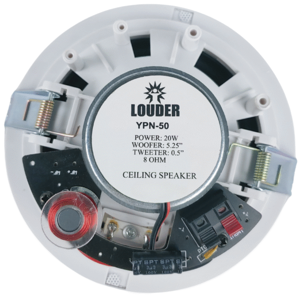 YPN-50 Bocina De Plafon Dos Vias 5.25 Pulgadas Sonido Ambiental