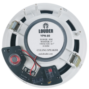 YPN-80 Bocina Plafon Dos Vias 8 Pulgadas Sonido Ambiental