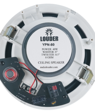 YPN-80 Bocina Plafon Dos Vias 8 Pulgadas Sonido Ambiental
