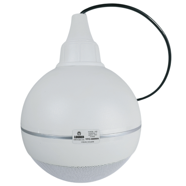 YPO-900WH Bocina Techo Linea 70-100v 5 Pulgadas Ambiental Colgante Blanco