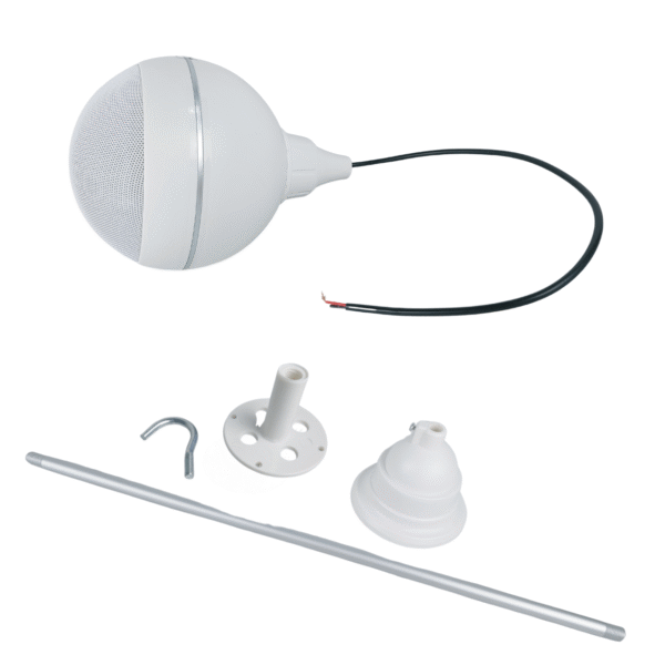 YPO-900WH Bocina Techo Linea 70-100v 5 Pulgadas Ambiental Colgante Blanco