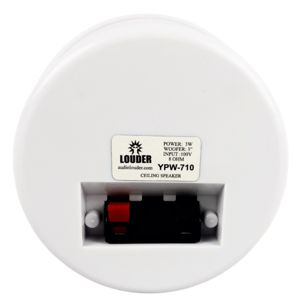 YPW-710 Bocina Plafon 3 pulgadas Tranformador 70/100 v Ambiental