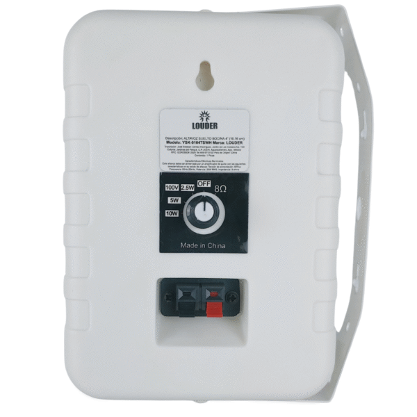 YSK-0104TSWH Bafle Ambiental Para Bar Tienda De Ropa Cafe C/ Tranformador