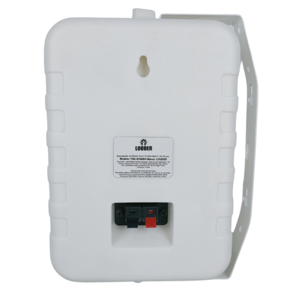 YSK-0104WH Bafle Ambiental Exterior Interior Bocina Sonido Ambiental