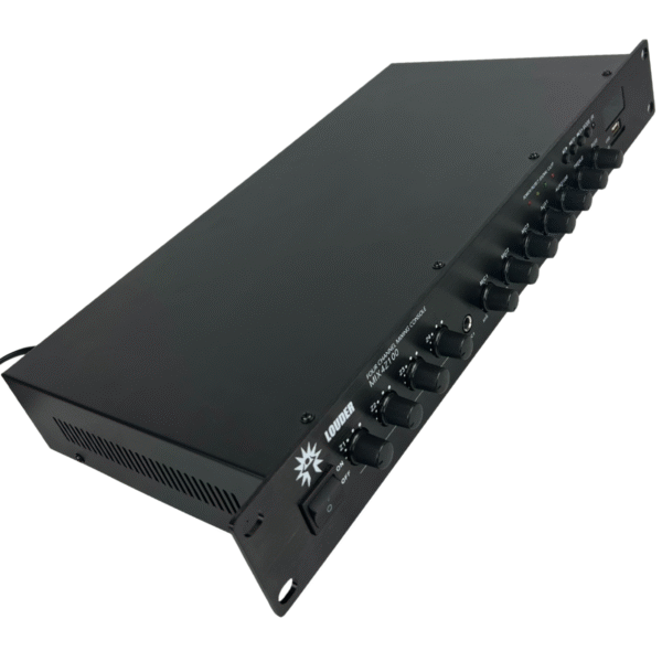 MIX4Z100 Amplificador Ambiental 4 Zonas 25W x Zona – Total 100W RMS