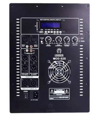 MOD-S2S Modulo amplificador para 1 grave y 2 medios 400w + 200w